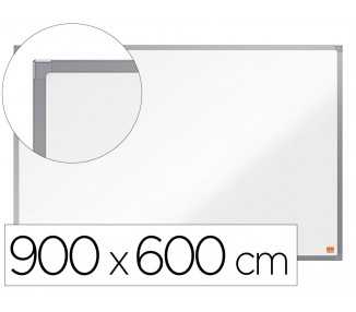 Pizarra blanca nobo essence acero vitrificado magnetica 900x600 mm