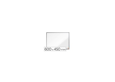 Pizarra blanca nobo essence acero vitrificado magnetica 600x450 mm Pizarra blanca nobo essence acero vitrificado magnetica 600x450 mm