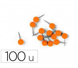Aguja señalizadora nobo 6 x 13 mm naranja caja de 100 unidades