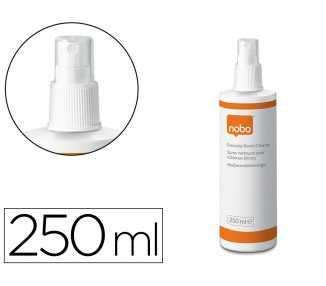 Limpiador de pizarra blanca nobo bote pulverizador de 250 ml