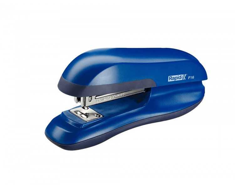 Grapadora rapid f30 plastico abs color azul capacidad 30 hojas usa grapas 24/6 y 26/6
