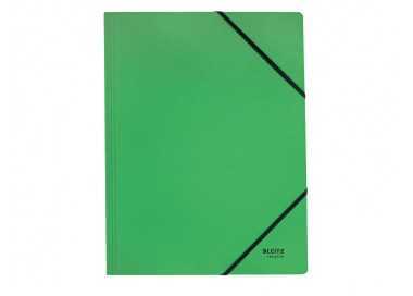 Carpeta leitz recycle gomas din a4 carton reciclable 100% verde