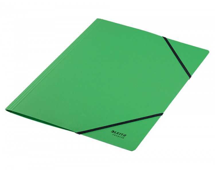 Carpeta leitz recycle gomas din a4 carton reciclable 100% verde