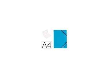 Carpeta leitz recycle gomas din a4 carton reciclable 100% azul