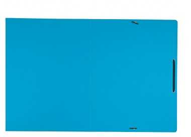 Carpeta leitz recycle gomas din a4 carton reciclable 100% azul