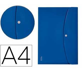 Carpeta leitz recycle portadocumentos broche din a4 polipropileno azul