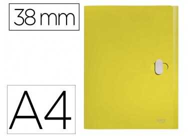 Carpeta de proyectos leitz recycle din a4 polipropileno lomo 38 mm amarillo