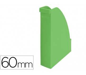 Revistero leitz recycle plastico lomo 60 mm verde 78x308x278 mm