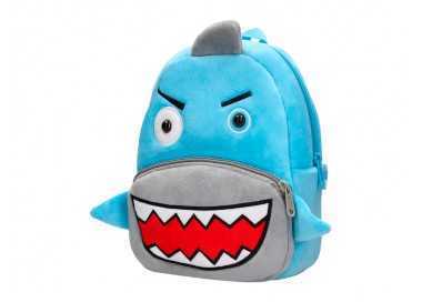 Cartera preescolar liderpapel mochila infantil peluche tiburon 260x100x240 mm Cartera preescolar liderpapel mochila infantil peluche tiburon 260x100x240 mm