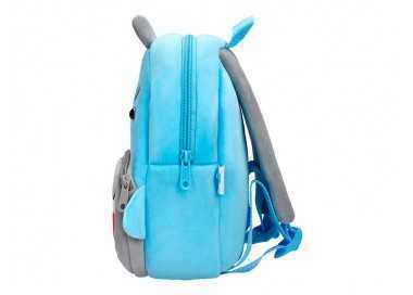 Cartera preescolar liderpapel mochila infantil peluche tiburon 260x100x240 mm Cartera preescolar liderpapel mochila infantil peluche tiburon 260x100x240 mm