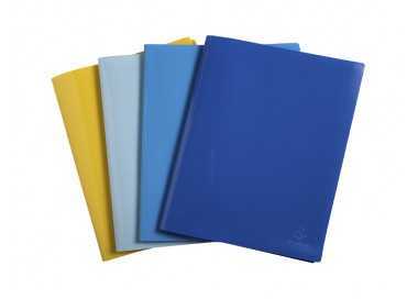 Carpeta exacompta escaparate 40 fundas din a4 reciclada polipropileno colores surtidos