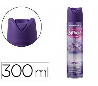 Ambientador spray splash aroma lavanda bote de 300 ml