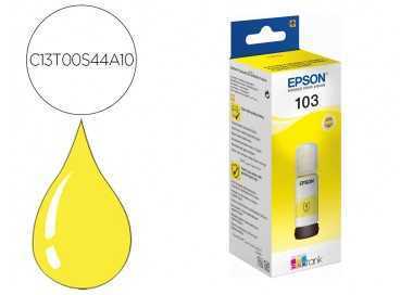 Tinta epson ecotank 103 l3110/3150/3151/5190 amarillo botella de 65 ml