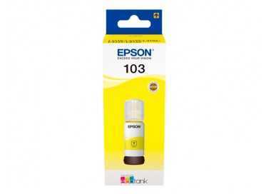 Tinta epson ecotank 103 l3110/3150/3151/5190 amarillo botella de 65 ml