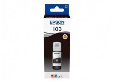 Tinta epson ecotank 103 l3110/3150/3151/5190 negro botella de 65 ml