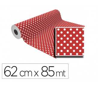 Papel de regalo basika ln1501-ai bobina ancho 62 cm longitud 85 m peso 4 kg gramaje 60 gr