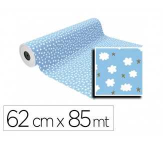 Papel de regalo basika in1903-a bobina ancho 62 cm longitud 85 m peso 4 kg gramaje 60 gr