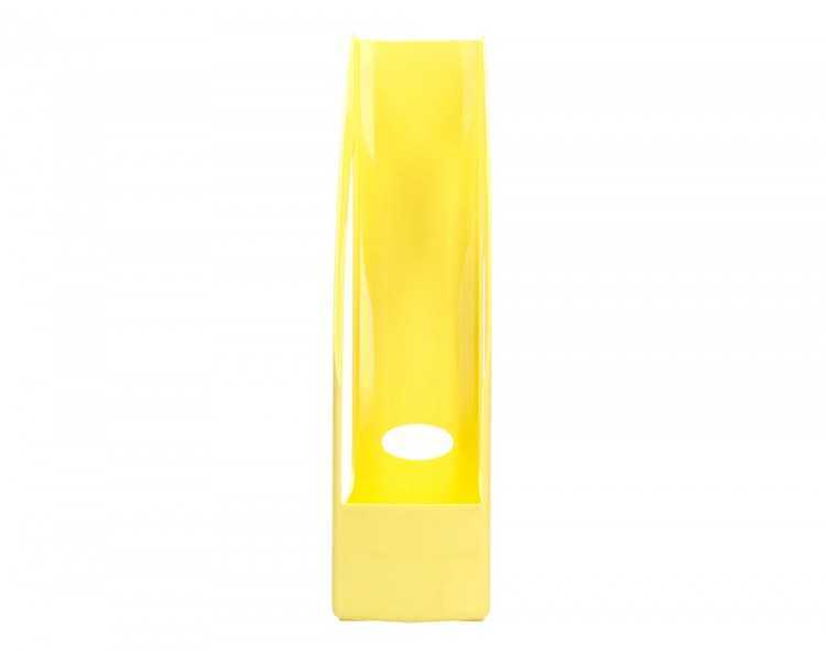 Revistero plastico q-connect color amarillo pastel 320x250x80 mm