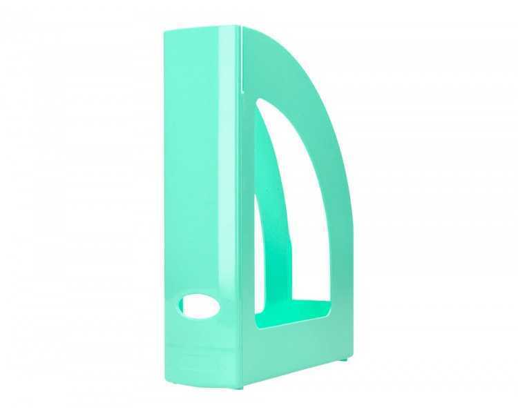 Revistero plastico q-connect color menta 320x250x80 mm