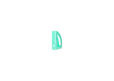 Revistero plastico q-connect color menta 320x250x80 mm