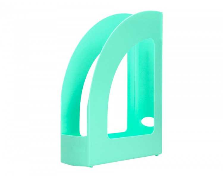 Revistero plastico q-connect color menta 320x250x80 mm