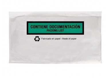 Sobre autoadhesivo q-connect portadocumentos multilingue 240x135 mm sin ventana 100% papel paquete de 100 unidades Sobre autoadhesivo q-connect portadocumentos multilingue 240x135 mm sin ventana 100% papel paquete de 100 unidades