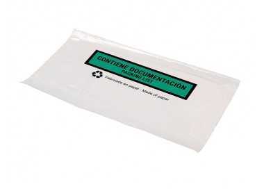 Sobre autoadhesivo q-connect portadocumentos multilingue 240x135 mm sin ventana 100% papel paquete de 100 unidades Sobre autoadhesivo q-connect portadocumentos multilingue 240x135 mm sin ventana 100% papel paquete de 100 unidades
