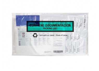 Sobre autoadhesivo q-connect portadocumentos multilingue 240x135 mm sin ventana 100% papel paquete de 100 unidades Sobre autoadhesivo q-connect portadocumentos multilingue 240x135 mm sin ventana 100% papel paquete de 100 unidades