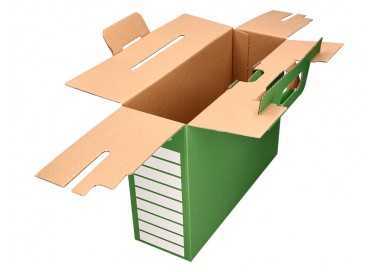Caja cheque-libro liderpapel para material escolar carton reforzado con asa color verde 393x120x393 mm Caja cheque-libro liderpapel para material escolar carton reforzado con asa color verde 393x120x393 mm