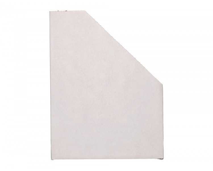 Revistero liderpapel ecouse carton 100% reciclado color blanco 256x100x335 mm