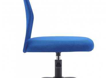 Silla q-connect oficina parma malla sin reposabrazos alt max 990 anc 480 prof 590 color azul