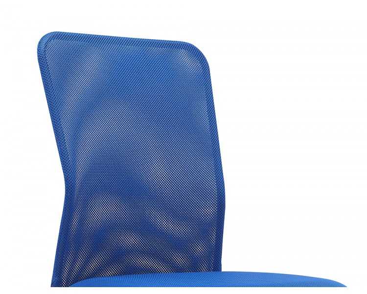 Silla q-connect oficina parma malla sin reposabrazos alt max 990 anc 480 prof 590 color azul