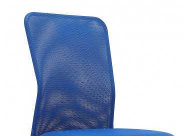 Silla q-connect oficina parma malla sin reposabrazos alt max 990 anc 480 prof 590 color azul