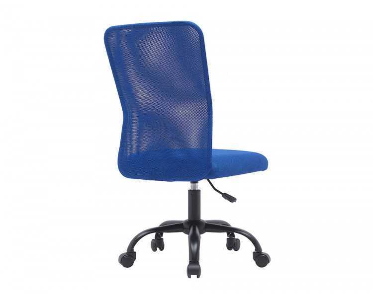 Silla q-connect oficina parma malla sin reposabrazos alt max 990 anc 480 prof 590 color azul