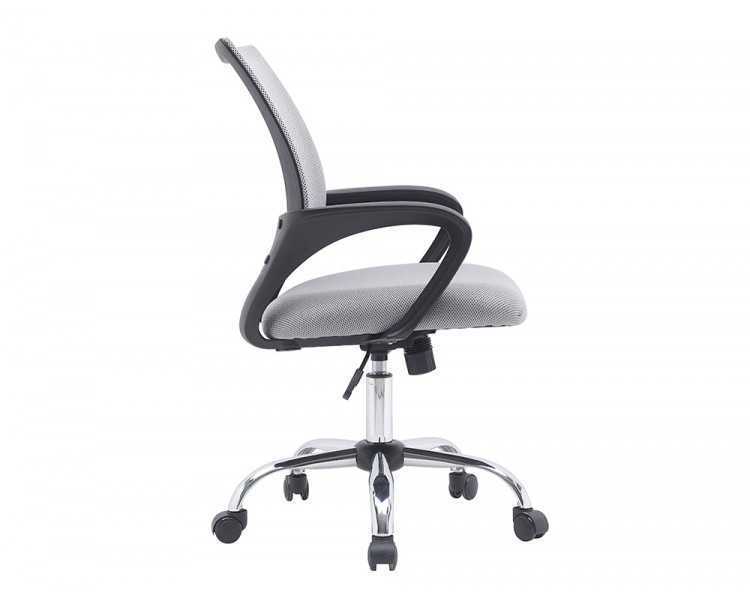 Silla q-connect oficina siena malla base metalica alt max 1000 anc 560 prof 570 ruedas premium color blanco gris