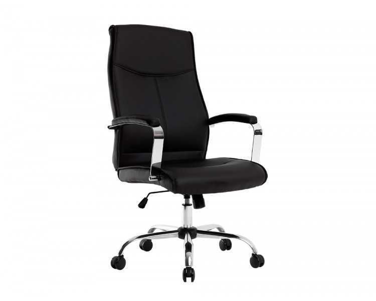 Silla q-connect direccion mode na simil piel base metalica alt max 1210 anc 630 prof 650 mm ruedas premium color negro