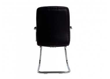 Silla q-connect escritorio pia ve simil piel base metalica alt max 1050 anc 610 prof 680 color negro