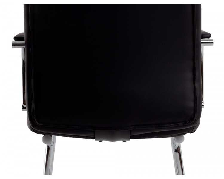 Silla q-connect escritorio pia ve simil piel base metalica alt max 1050 anc 610 prof 680 color negro