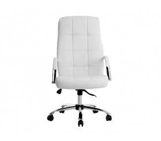 Silla q-connect direccion piav e simil piel base metalica alt max 1250 anc 610 prof 700 mm ruedas premium color blanco
