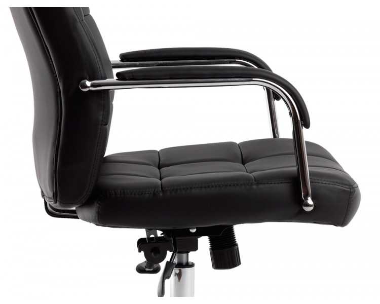 Silla q-connect direccion piav e simil piel base metalica alt max 1250 anc 610 prof 700 mm ruedas premium color negro