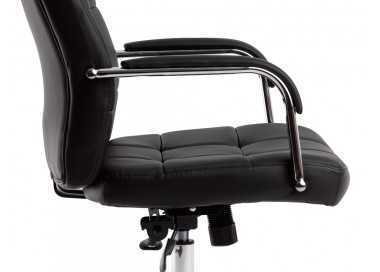 Silla q-connect direccion piav e simil piel base metalica alt max 1250 anc 610 prof 700 mm ruedas premium color negro