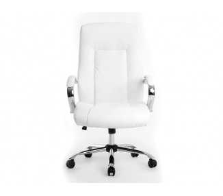 Silla q-connect direccion vero na simil piel base metalica alt max 1210 anc 650 prof 730 mm ruedas premium color blanco