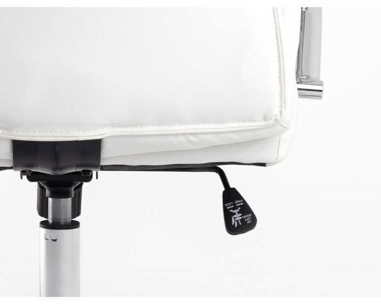Silla q-connect direccion vero na simil piel base metalica alt max 1210 anc 650 prof 730 mm ruedas premium color blanco