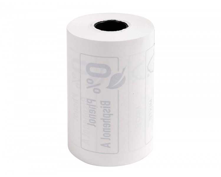 Rollo sumadora exacompta termico para tpv 57 mm x 40 mm 55 g/m2 fsc sin bisfenol a ni plastico