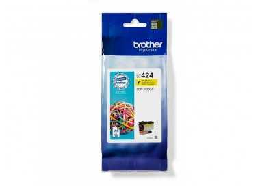 Ink-jet brother lc424y dcp-1200w amarillo 750 paginas