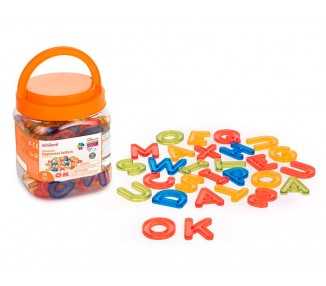Juego didactico miniland letras mayusculas translucidas