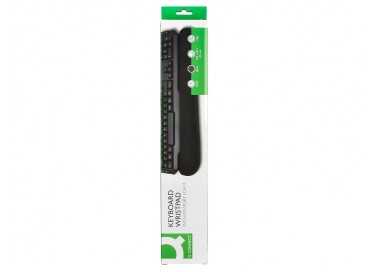Reposamuñecas q-connect memory foam para teclado color negro 460x85x25 mm Reposamuñecas q-connect memory foam para teclado color negro 460x85x25 mm