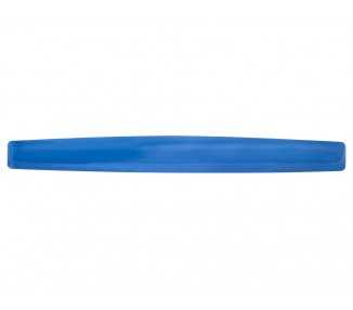 Reposamuñecas q-connect de gel para teclado color azul 525x58x17 mm