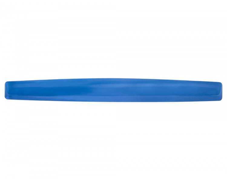 Reposamuñecas q-connect de gel para teclado color azul 525x58x17 mm