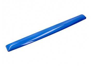Reposamuñecas q-connect de gel para teclado color azul 525x58x17 mm